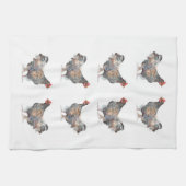 鶏茶タオル キッチンタオル (横)