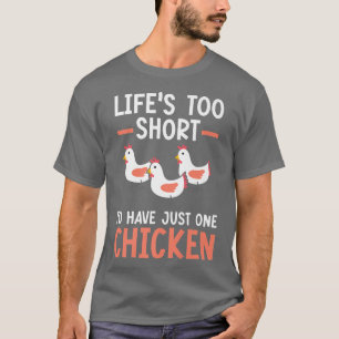 鶏農家チキンウィスパーファーム動物家禽 Tシャツ