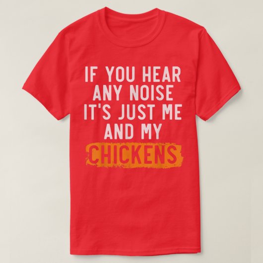 鶏農家チキンウィスパーファーム動物家禽 Tシャツ (デザイン正面)