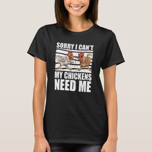 鶏農家農場動物鳥農業鶏 Tシャツ (正面)