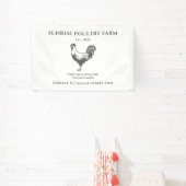 鶏農家 横断幕 (インサイチュ)