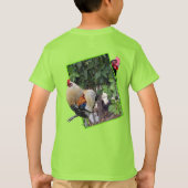 **「鶏遊の3Dでの隠し家探し** Tシャツ (裏面)