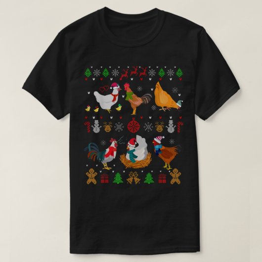 鶏飯 Tシャツ (デザイン正面)