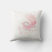 鶏鶏ファンキー鶏の頭 クッション (裏面)