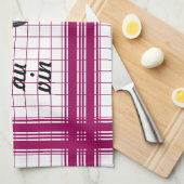 鶏鶏レシピキッチンタオル キッチンタオル (四つ折り)