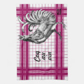 鶏鶏レシピキッチンタオル キッチンタオル (縦)