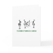 鶏3羽の鶏をフランスの刺す