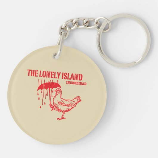 鶏 キーホルダー (裏面)