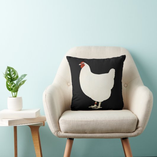鶏 クッション (椅子)