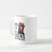 「鶏」 コーヒーマグカップ (正面左)