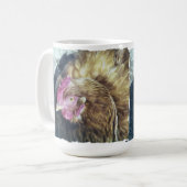 鶏 コーヒーマグカップ (正面左)