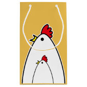 鶏 スモールペーパーバッグ (裏面)