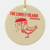 鶏 セラミックオーナメント (正面)