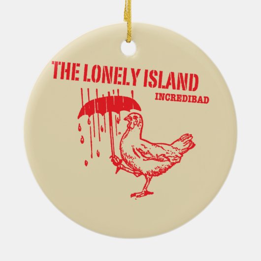 鶏 セラミックオーナメント (裏面)