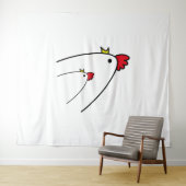 鶏 タペストリー (インサイチュ(横))