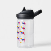 鶏、チャ、ブーム、ブーム、リヤ ウォーターボトル (左面)