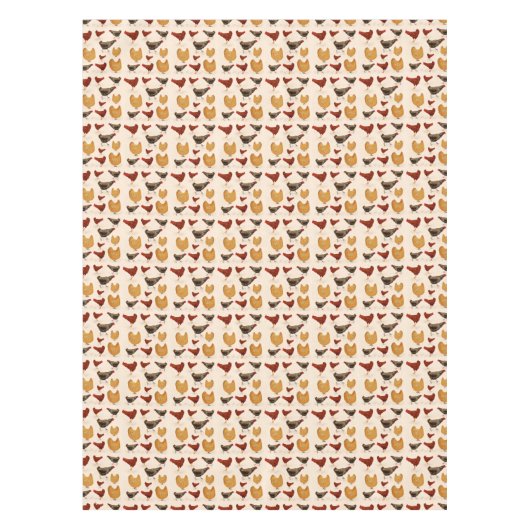 鶏 テーブルクロス (正面)