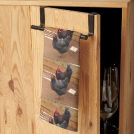 鶏 – ファームライフシリーズキッチンタオル キッチンタオル