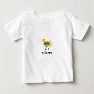 鶏 ベビーTシャツ