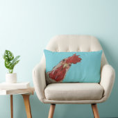 鶏 ランバークッション (椅子)