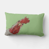 鶏 ランバークッション (裏面)