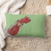 鶏 ランバークッション (ブランケット)