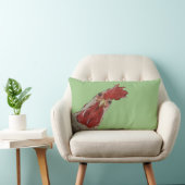 鶏 ランバークッション (椅子)