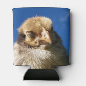 鶏，動物，雛，鳥，農場，マスク，かわいい 缶クーラー (裏面)