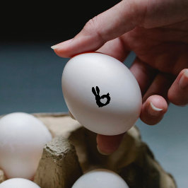 鶏、鶏卵 |イースターバニー | Egg Mini Stamp ラバースタンプ