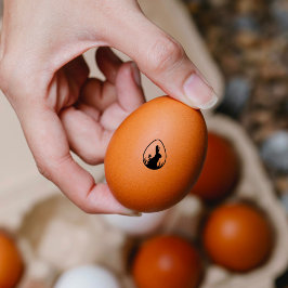 鶏、鶏卵 |イースターバニー | Egg Mini Stamp ラバースタンプ