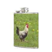 鶏，鶏，動物，鳥，農場，農業 フラスク (左)