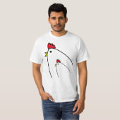 鶏 Tシャツ (正面フル)