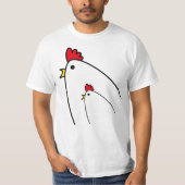鶏 Tシャツ (正面)