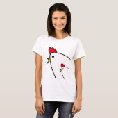 鶏 Tシャツ (正面フル)