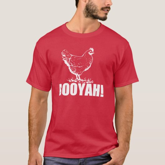 鶏Booyah! Tシャツ (正面)