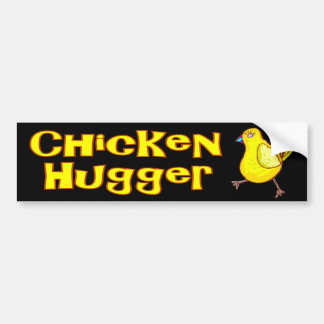 鶏Hugger バンパーステッカー