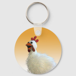 鶏Keychain キーホルダー
