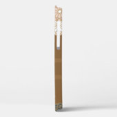 鶴と菊日本のが伝統的舞う Case-Mate iPhoneケース (裏面 / 左)