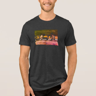 鶴のバレエ トライブレンドTシャツ