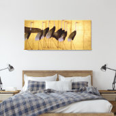 鶴尾形光琳日本のファインアート キャンバスプリント (インサイチュ (寝室))