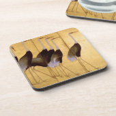 鶴尾形光琳日本のファインアート コースター (左側)