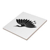 鶴形菊 タイル (側面)