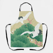 鶴日本のと松 エプロン (正面)