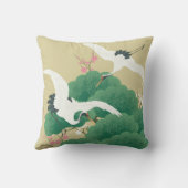 鶴日本のと松 クッション (裏面)