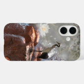 鶴日本のの長寿 Case-Mate iPhoneケース (裏面 (横))