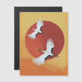 鶴日本のの鳥 (正面/裏面)