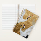 鶴日本のの鳥 ノートブック (内側)