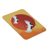 鶴日本のの鳥 マグネット (右側)