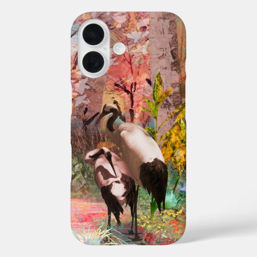 鶴日本のの「朝日」 Case-Mate iPhoneケース (裏面)