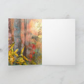 鶴日本の「朝日」 カード (内部)